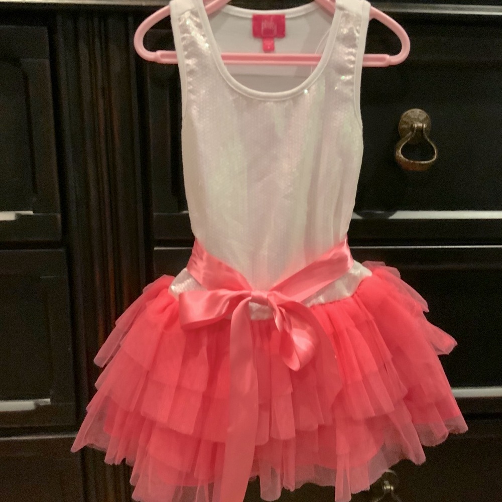 Girls Pink Tulle dress